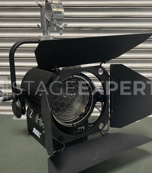 ARRI T2 Fresnel Set of 4 with Amptown Case, Clamps & Bonds