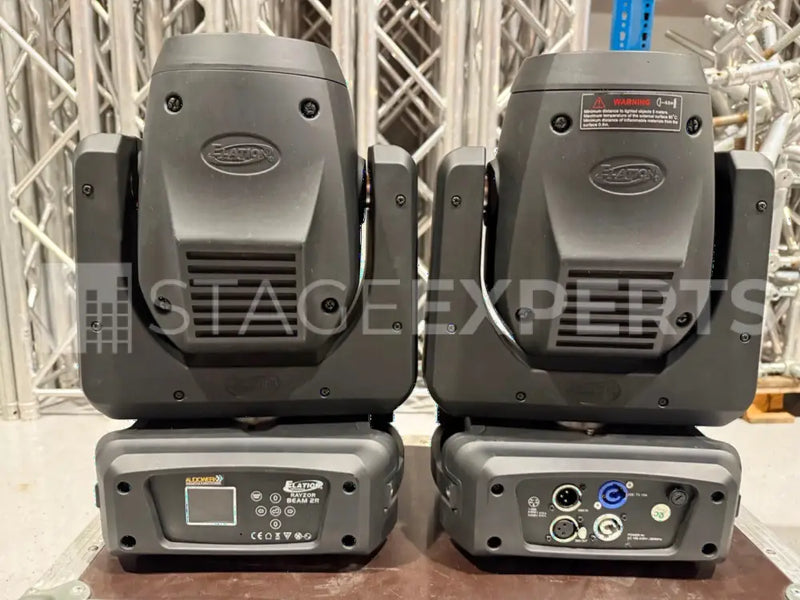 Elation Rayzor Beam 2R Pair with Case – Moving Heads