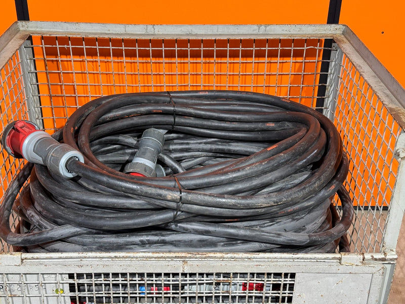 CEE 125A Power Cable 25 m, 5 x 35 mm² – 5-pin 400 V