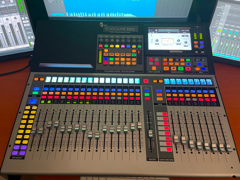 PreSonus StudioLive 32SX Digital Mixer, 32 Preamps, 16 Aux