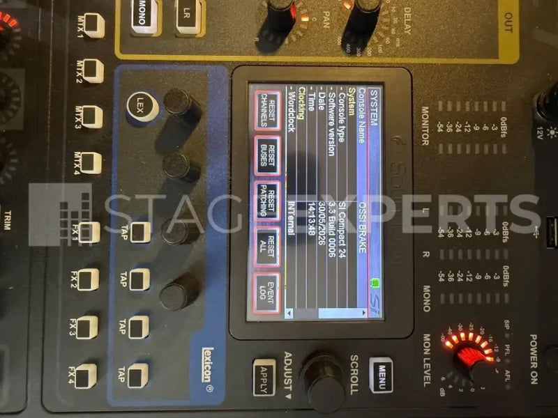 Soundcraft Si Compact 24 Digital Mixer with Case & MADI