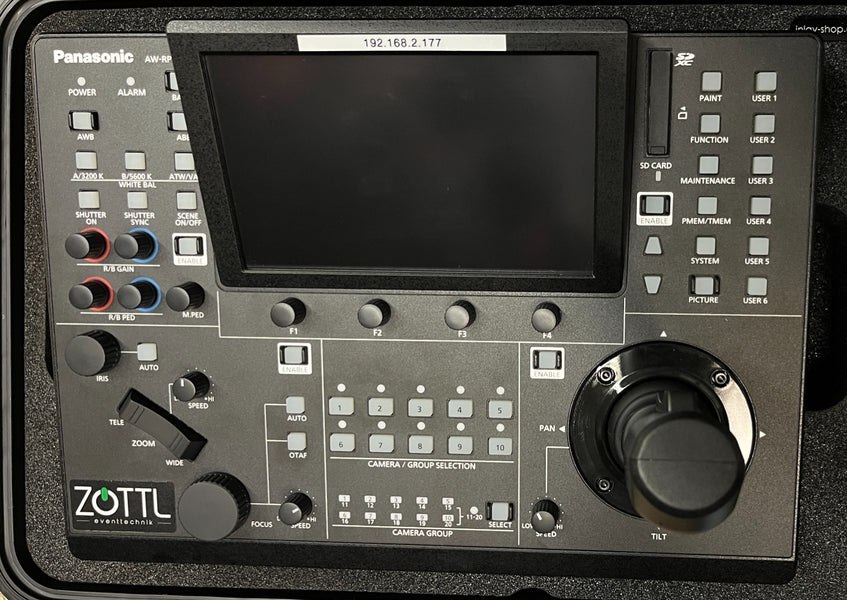 Panasonic AW-RP150 PTZ Remote Controller – Pro Control