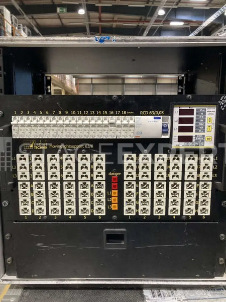 LLT Powerstation 63A Lighting Distro, 18x16A with HAN16