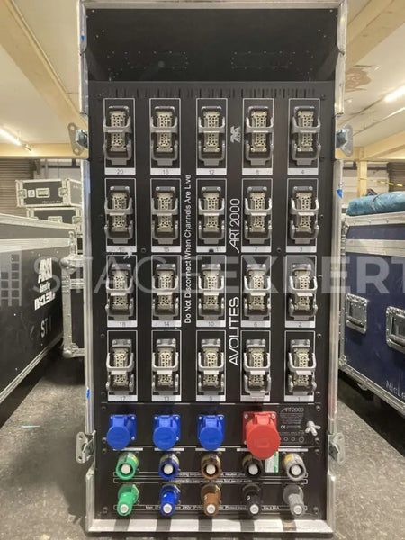 Avolites ART 2000 Powerrack 48ch Dimmer Rack | 400A Powerlock