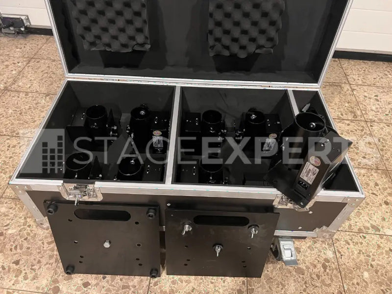 Showtec FX Shot 8-Piece Set with Case & Base Plates