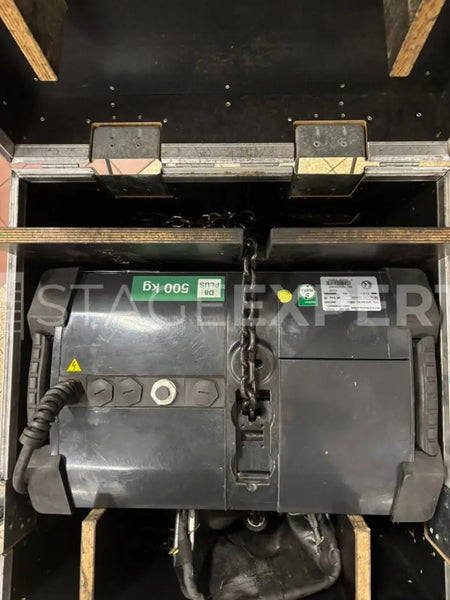 Stagemaker SR10 D8+ 500kg Hoist, 18m Lift with Case