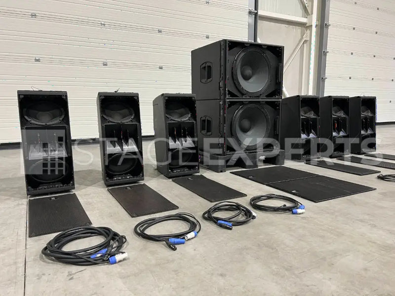 RCF HDL 20-A + HDL 18-AS Bundle – 6 Tops, 2 Subs Line Array