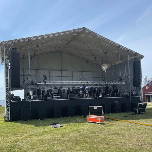 Custom 16x12m Truss Roof, 5,000kg Load, 7.4–10.2m Trim