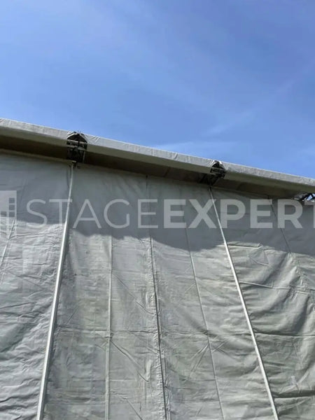 Custom 16x12m Truss Roof System, 5000kg, Adjustable Trim