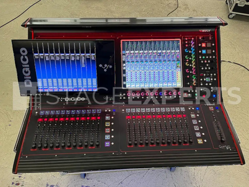 DiGiCo Quantum Q225 Pulse digital mixer with Waves & case