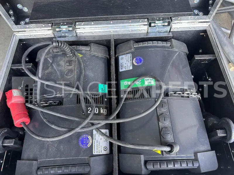 Verlinde Stagemaker SR5 D8+ Hoists 250 kg, 18 m Chain (Pair)