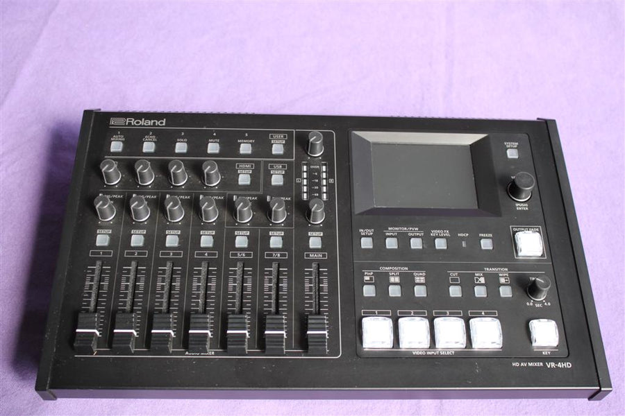 Roland VR-4HD All-in-One AV Mixer & Switcher | Stage Experts