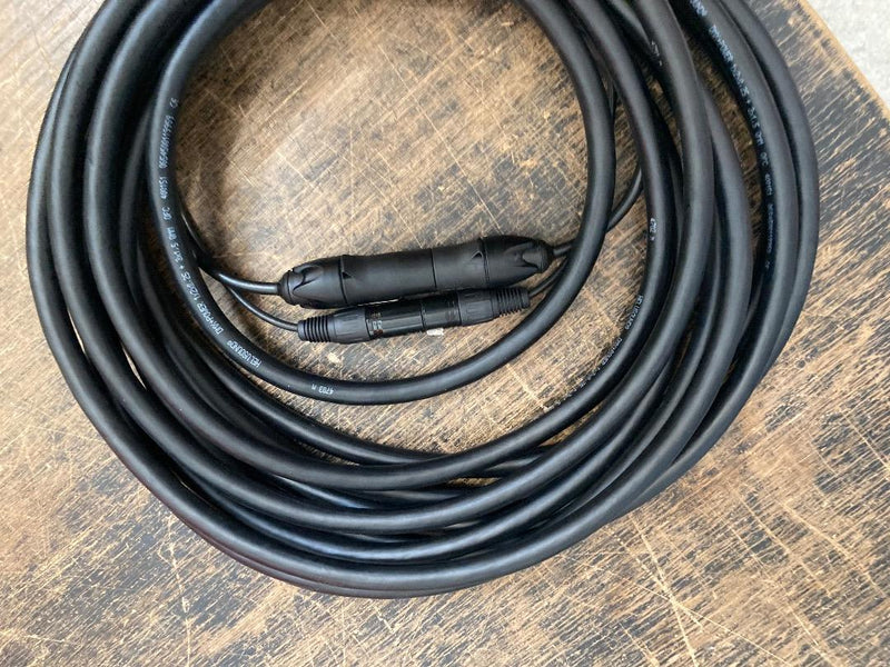 Hybrid DMX/Power Cable 10 m – XLR 5‑pin & powerCON TRUE1