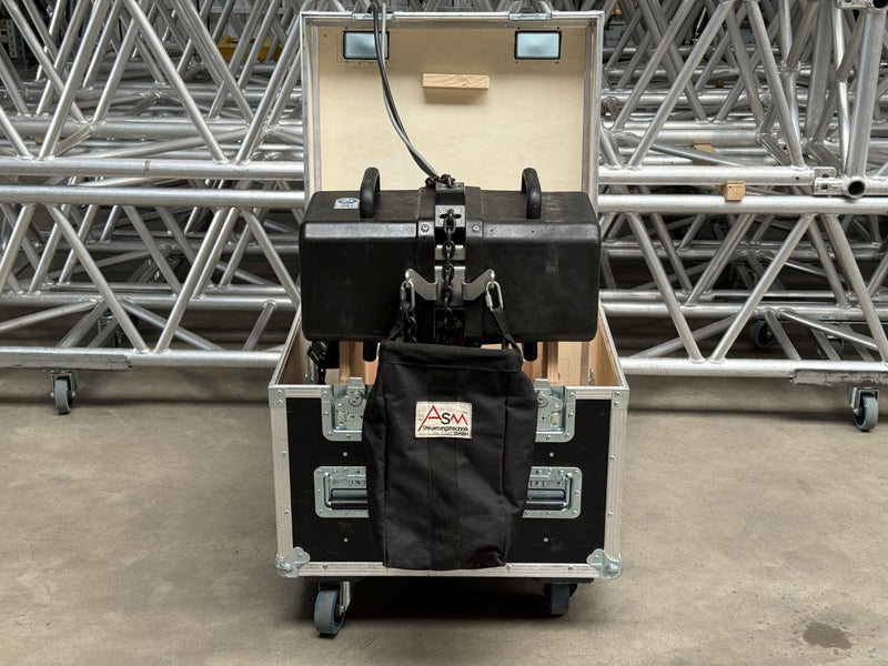 ASM RigMaster 500/1000 Chain Hoist, 16 m, with Case
