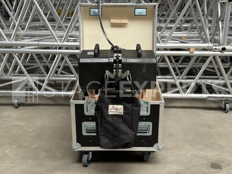 ASM RigMaster 500/1000 Chain Hoist, 16 m, with Flight Case