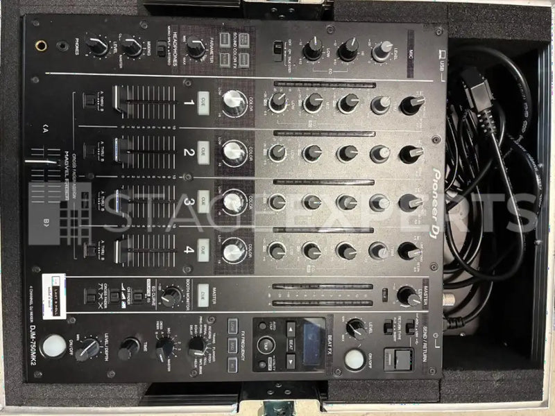 Pioneer DJ DJM-750MK2 4-Channel Club Mixer with FX & USB