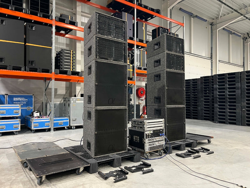 Nexo Alpha E System with NX242 & Crown Macro-Tech Amps