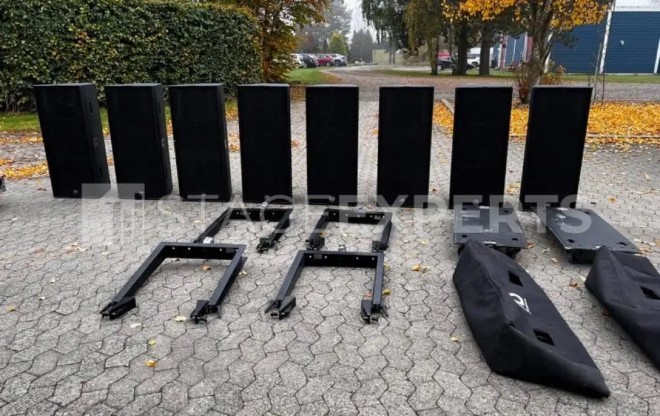 AD-Systems Stium Package – 8 Speakers, Rigging & Cases