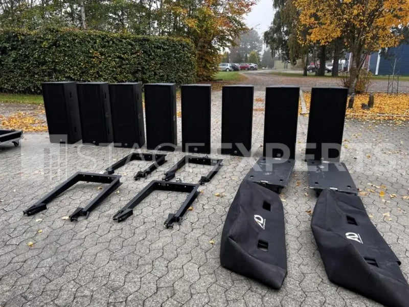 AD-Systems Stium Package – 8 Speakers, Rigging & Cases
