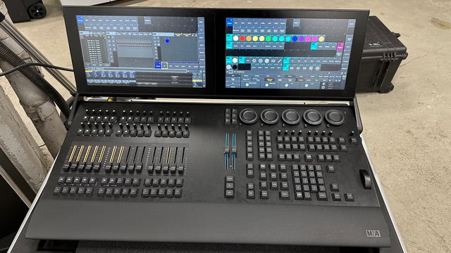 MA Lighting grandMA3 compact XT console, ex-hire with case