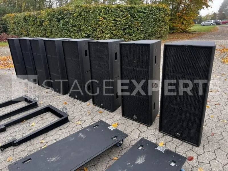 AD-Systems Stium Package – 8 Speakers, Rigging & Cases