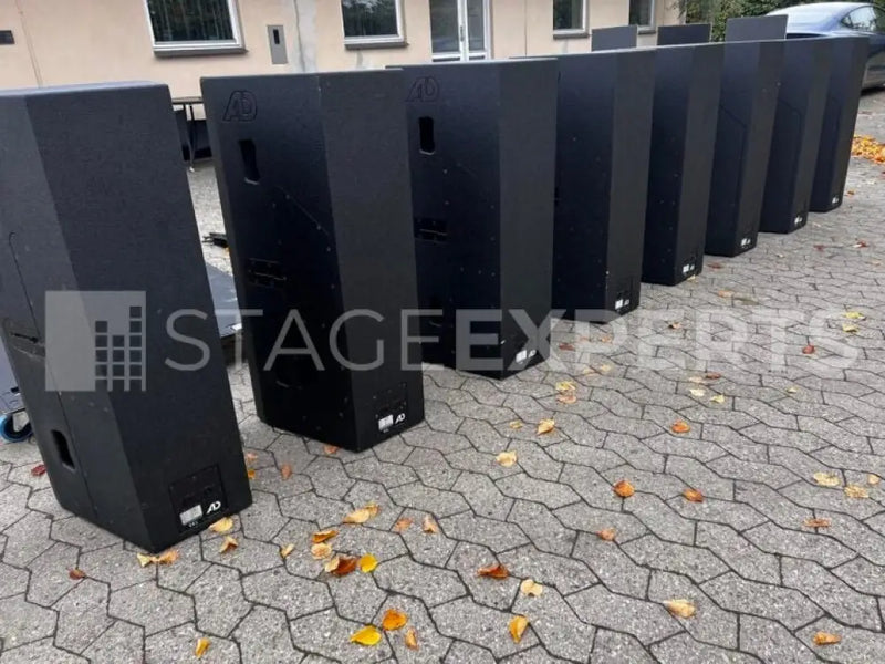 AD-Systems Stium Package – 8 Speakers, Rigging & Cases