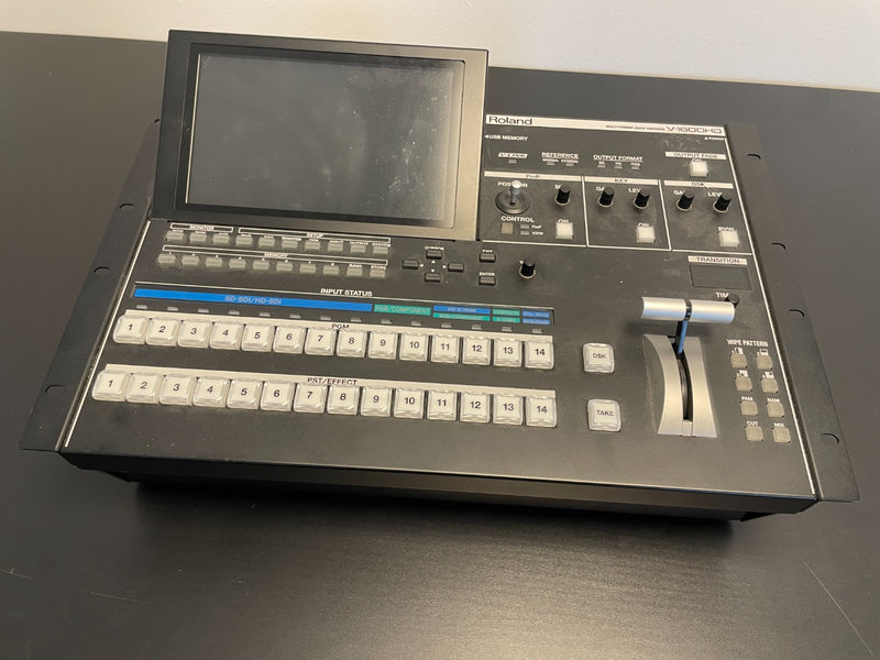 Roland V-1600HD Multi-Format Live Video Switcher, SDI/DVI