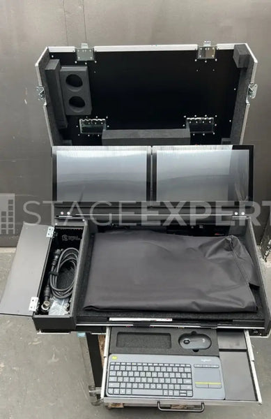 grandMA3 onPC Command Wing Pre‑Wired Flightcase System, Fast Setup