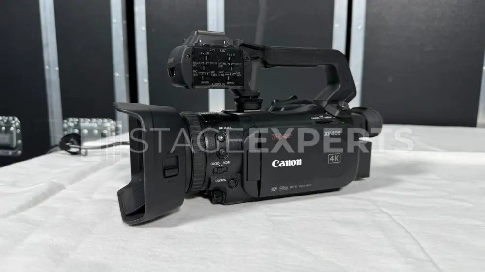 Canon XF405 4K Camcorder – 1-inch Sensor, 15x Zoom, XLR & 3G-SDI