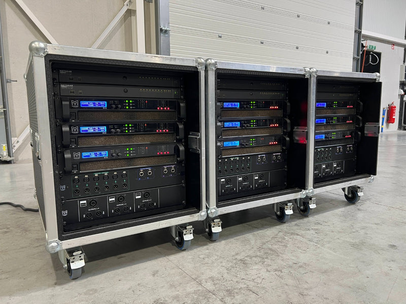 Martin Audio iKON iK42 Dante Amp Racks – Set of 3