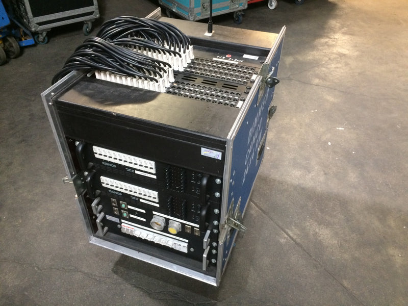 Camco 12/16 24x16A Dimmer Rack with Hotpatch & Case