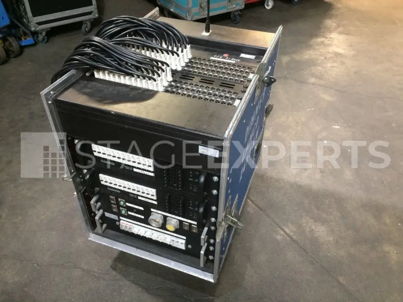 Camco 12/16 24x16A Dimmer Rack with Hotpatch & Case