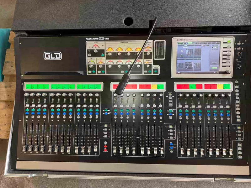 Allen & Heath GLD-112 Chrome Edition Digital Mixing Desk