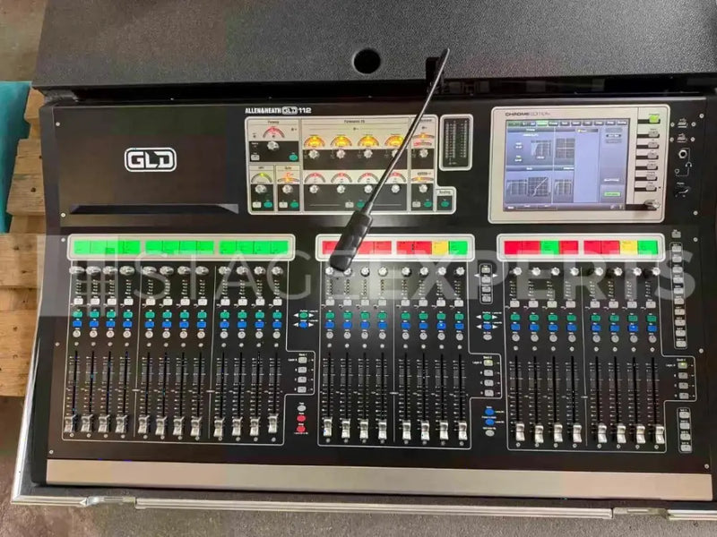 Allen & Heath GLD-112 Chrome Digital Mixing Desk, 48ch