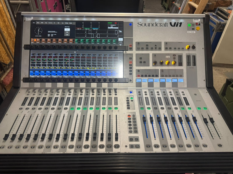 Soundcraft Vi1 Digital Mixing Console with Stagebox & Case