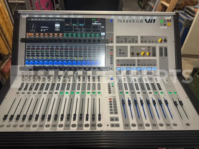 Soundcraft Vi1 Digital Console with Mini Stagebox & Flightcase