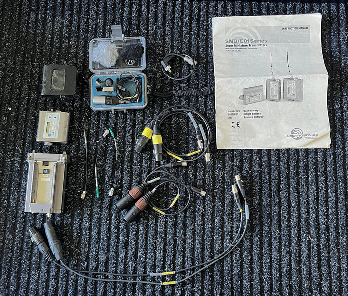 Lectrosonics SRA/E01 + SMDB/E01 Block 21 wireless set