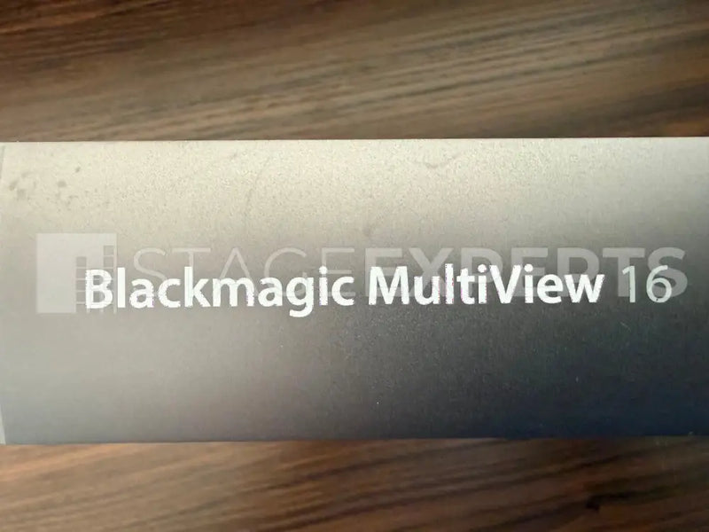Blackmagic Design MultiView 16 6G‑SDI Multiviewer, 16 inputs