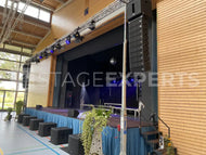 LD Systems VA4 Line Array, V212 Subs & Amp Rack Package