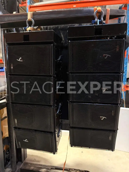 NEXO Geo S8 Line Array System – 8 Tops, 2 Subs, Amp, Frames