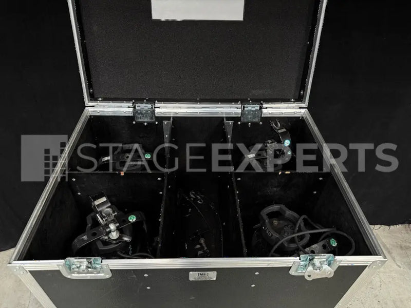 ETC Source Four Zoom 15–30 Set of 4 with Flight Case – Profiles