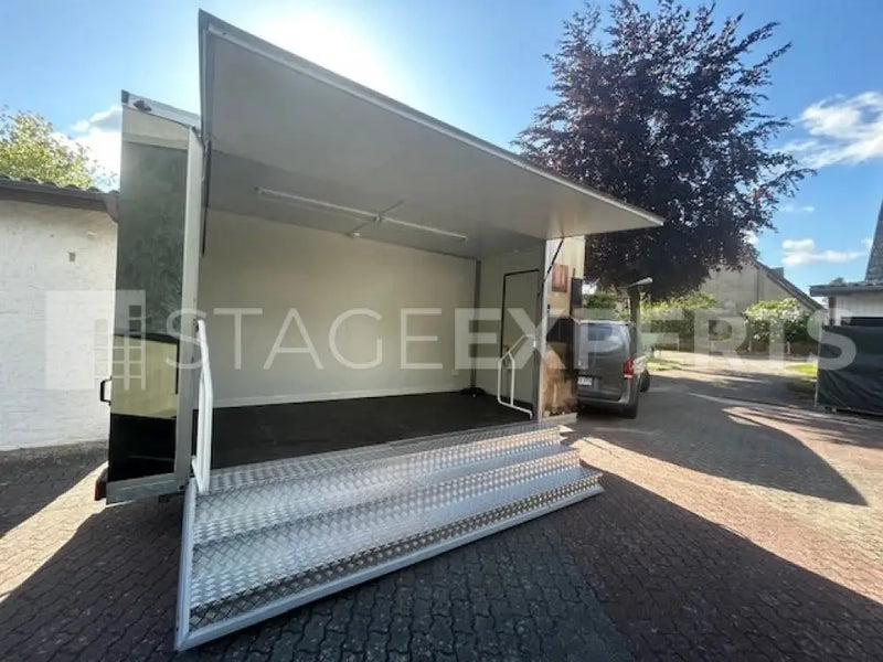 Promotional Exhibition Trailer 4.49 m with Stairs & Truss