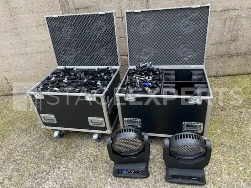 Expolite TourWash L3 RGBWA Zoom Set – 4 Moving Wash