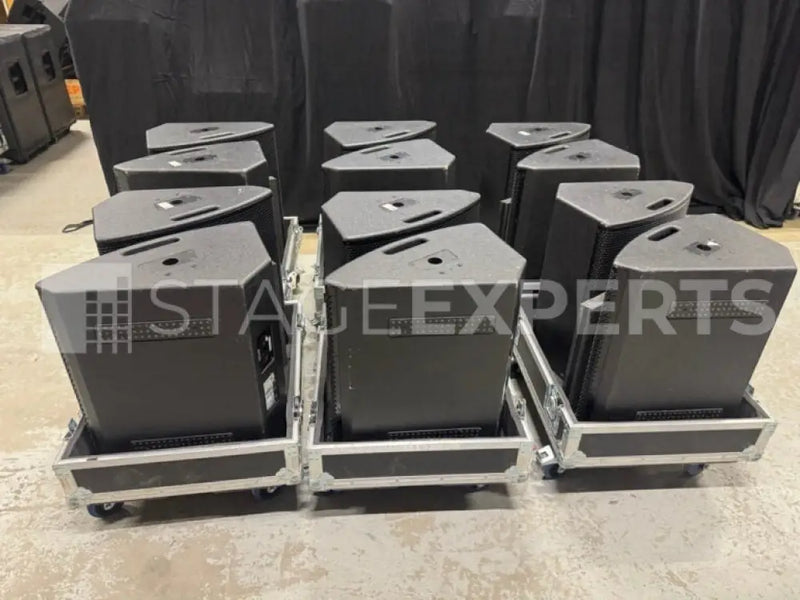 d&b audiotechnik MAX2 Monitor Pair + Amptown Flightcase