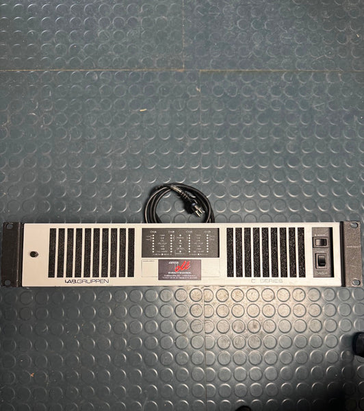 LAB Gruppen C 48:4 4‑Channel Amplifier, 4x1200W @ 4Ω with NomadLink