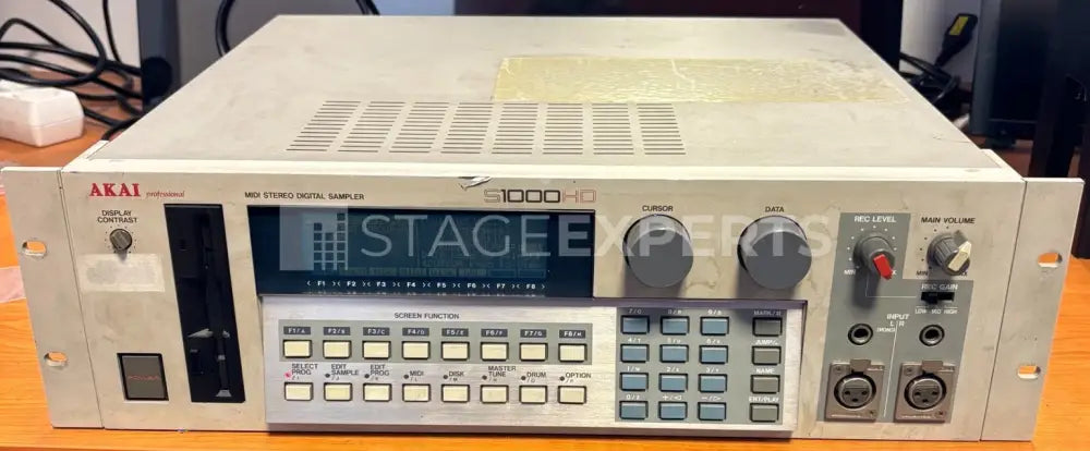 Akai Professional S1000HD Sampler Rack – MIDI Stereo Classic