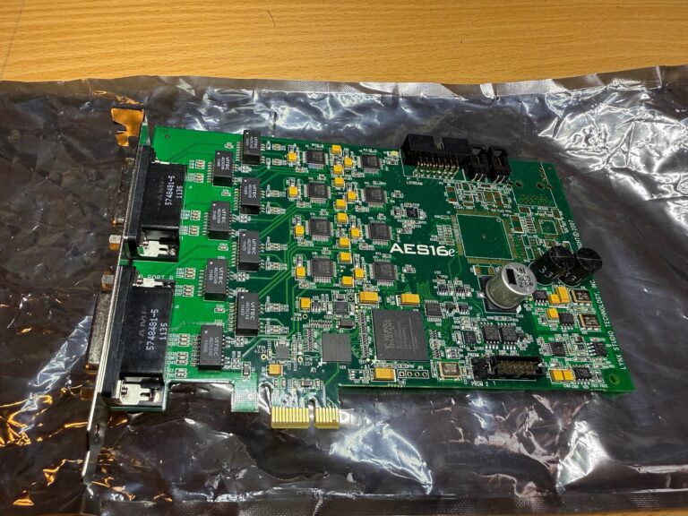 Lynx AES16e PCIe AES/EBU Interface – 16‑ch, 192 kHz