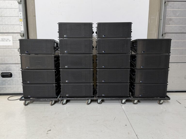 Meyer Sound LEOPARD M80 Line Array, 18pcs with Dollies
