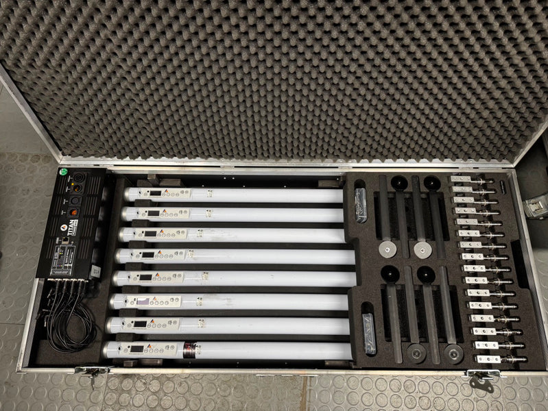 Astera FP1 Titan Tube 8‑Tube Set with Flight Case & PowerBox