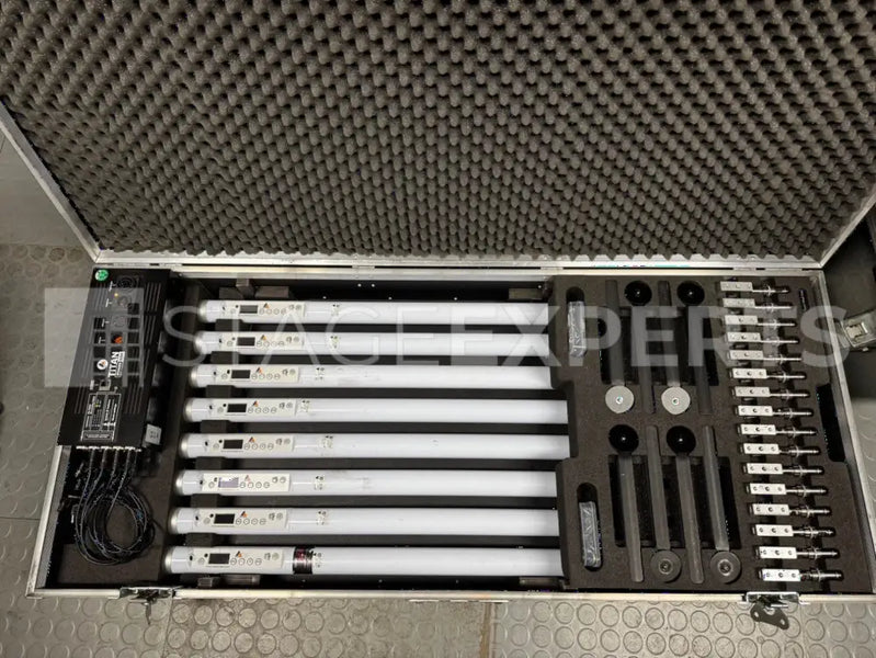 Astera FP1 Titan Tube 8‑Tube Set with Flight Case & PowerBox